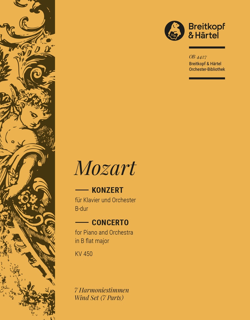 Piano Concerto [No. 15] in Bb major, KV.450 (Wind parts)