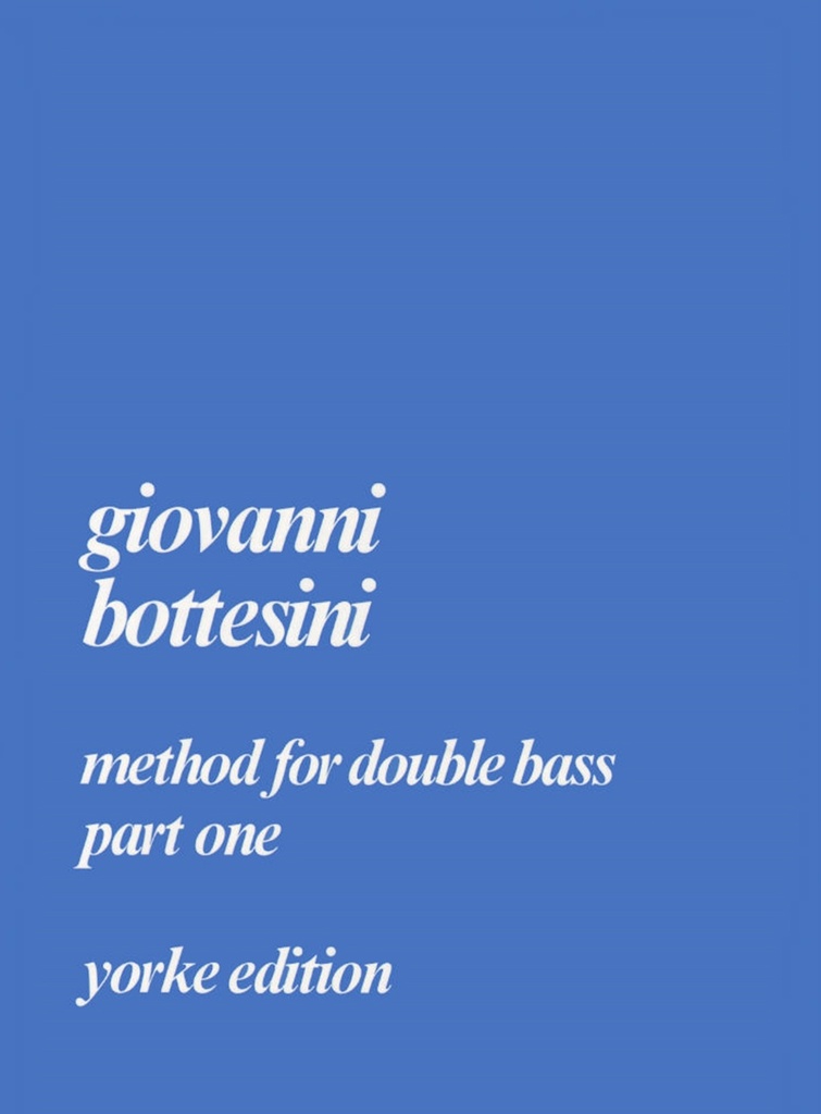 Method for Double Bass - Part 1