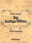 Die lustige Witwe (Klavierauszug)