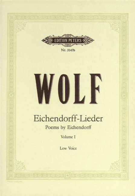 Eichendorff-Lieder - Band 1 (Tiefe Stimme)