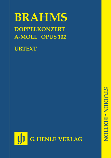 Doppelkonzert a-moll, Op.102 (Study score)