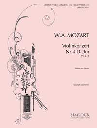 Violin concerto no.4, KV.218