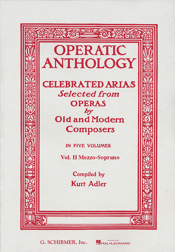 Operatic Anthology - Vol.2 (Mezzo-soprano)