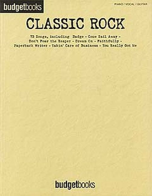 Budget Book - Classic Rock