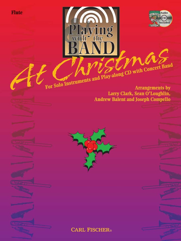 Playing with the band - At christmas