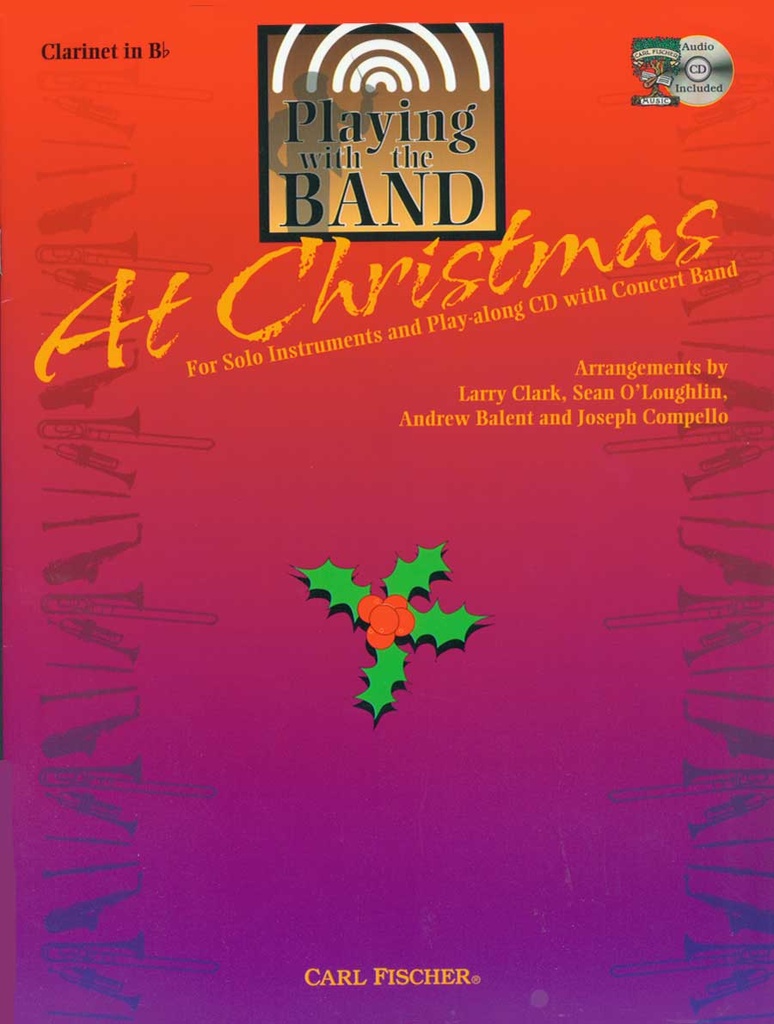 Playing with the band - At christmas