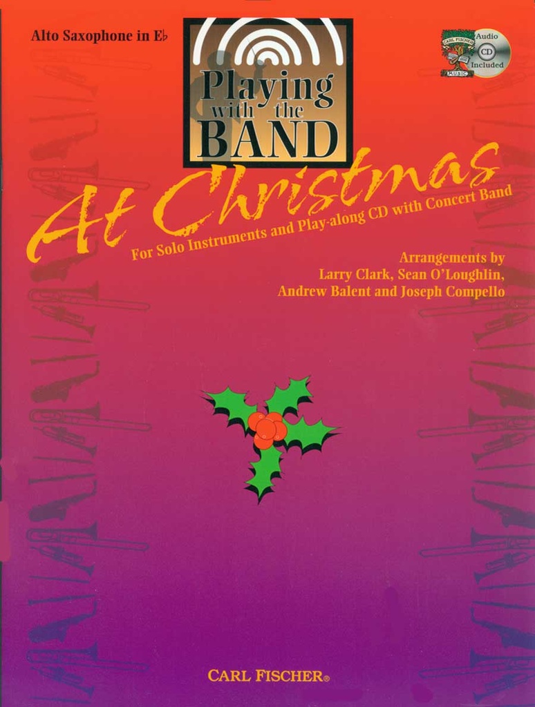 Playing with the band - At christmas