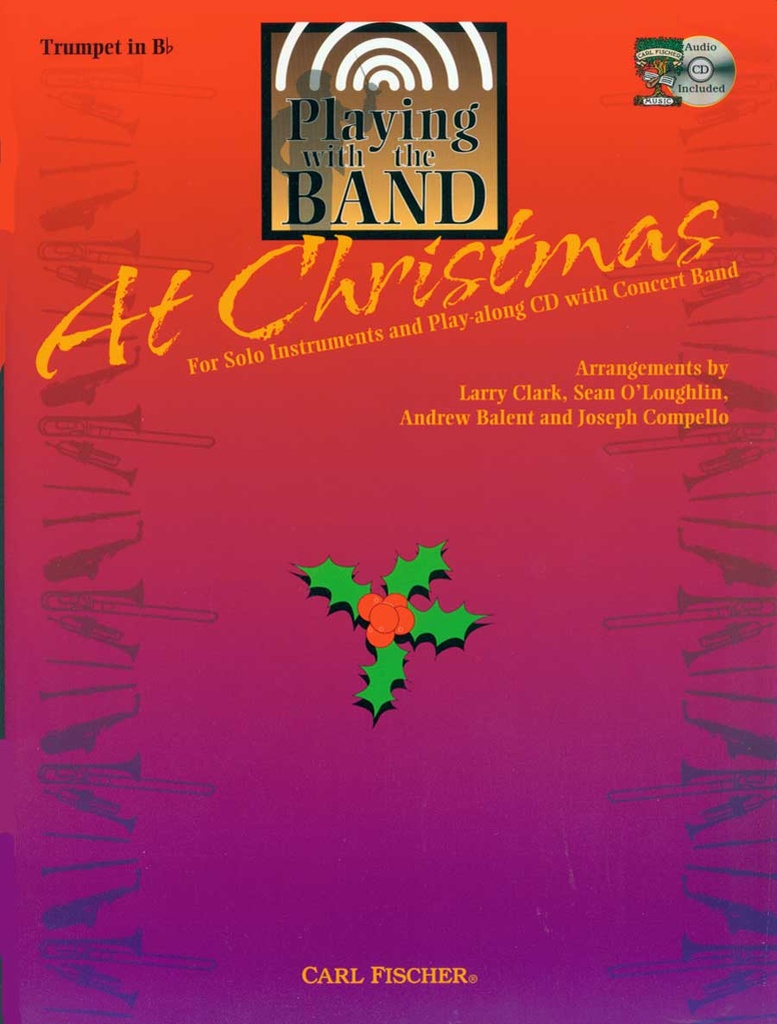 Playing with the band - At christmas