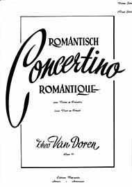 Romantisch concertino, Op.11