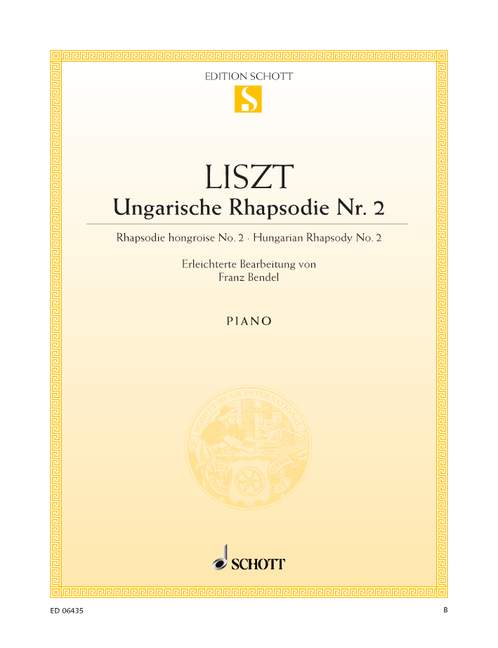 Ungarische Rhapsodie No.2 (Easy piano)