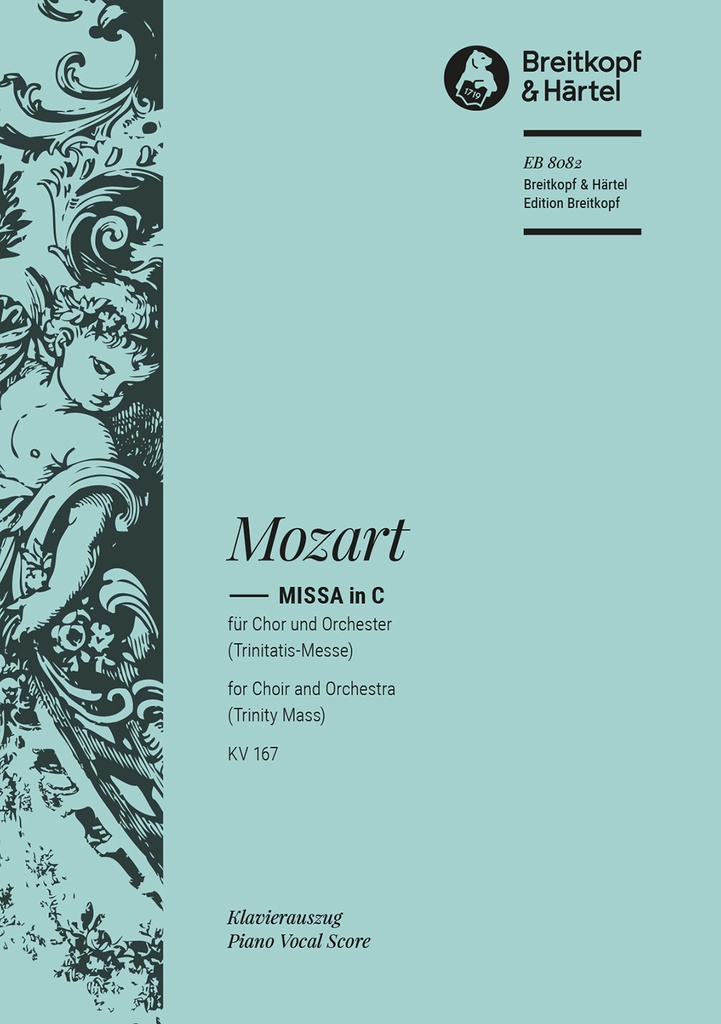 Missa in C, KV.167 (Vocal score)