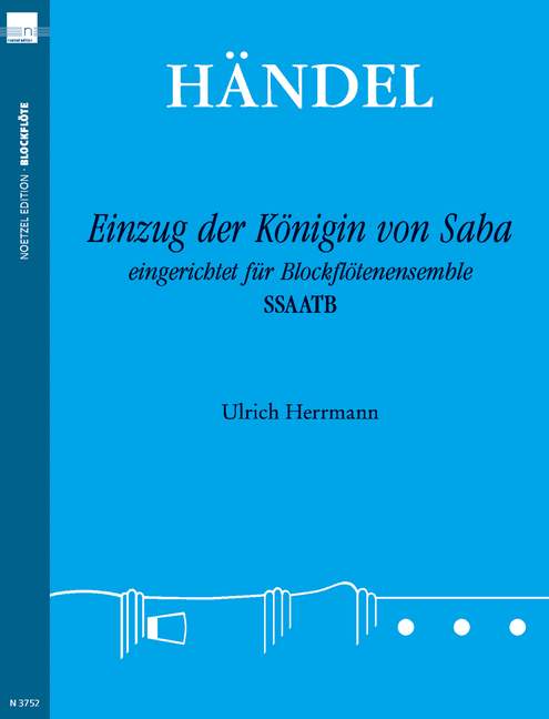 Einzug der Konigin von Saba (Part & St)