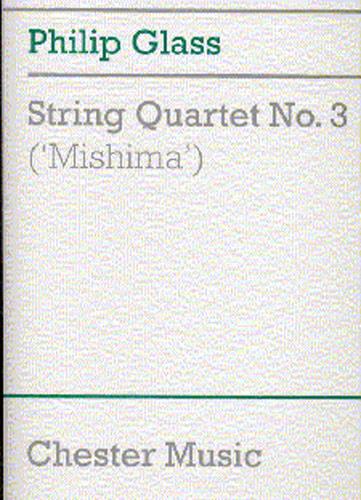 String Quartet No.3 Mishima (Score)