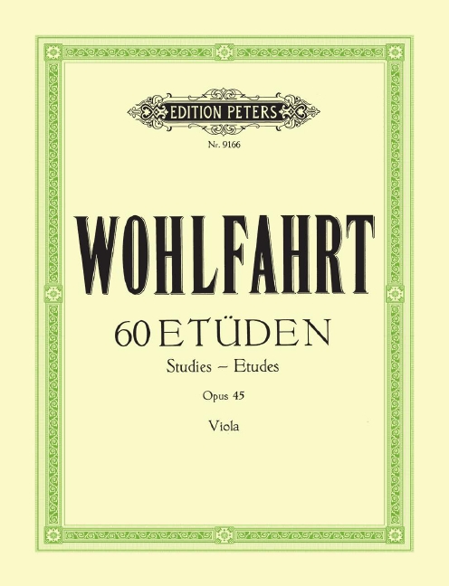 60 Etüden, Op.45 (Viola)