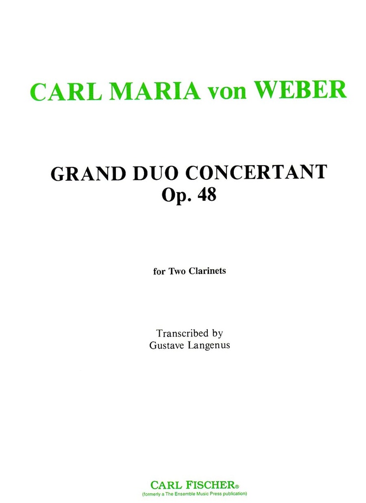 Grand duo concertant, Op.48