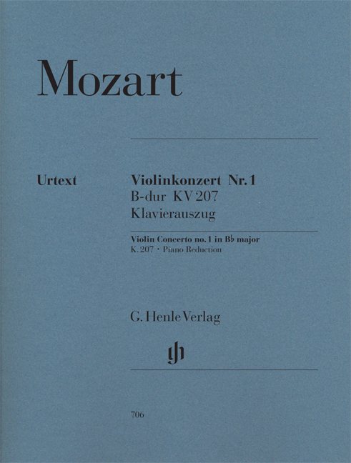 Violin Concerto No.1 B flat Major, KV.207