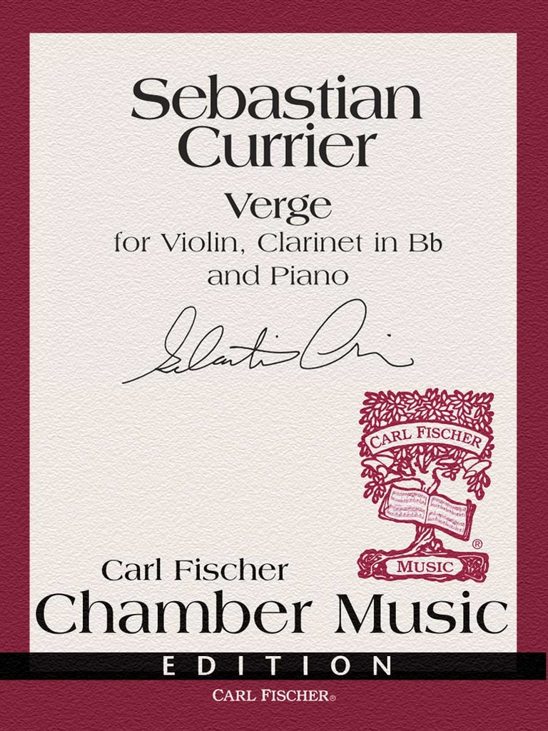 Verge for violin, clarinet and piano