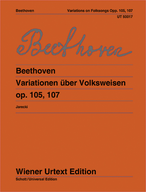 Variationen uber Volksweisen, Op.105/107