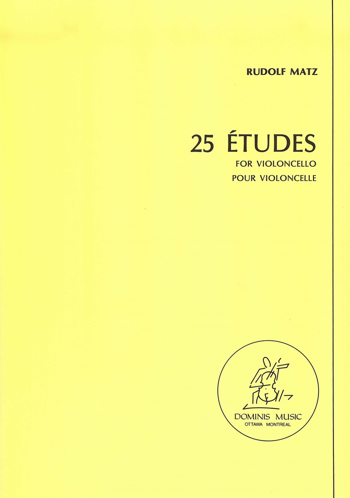 25 Etudes for Violoncello