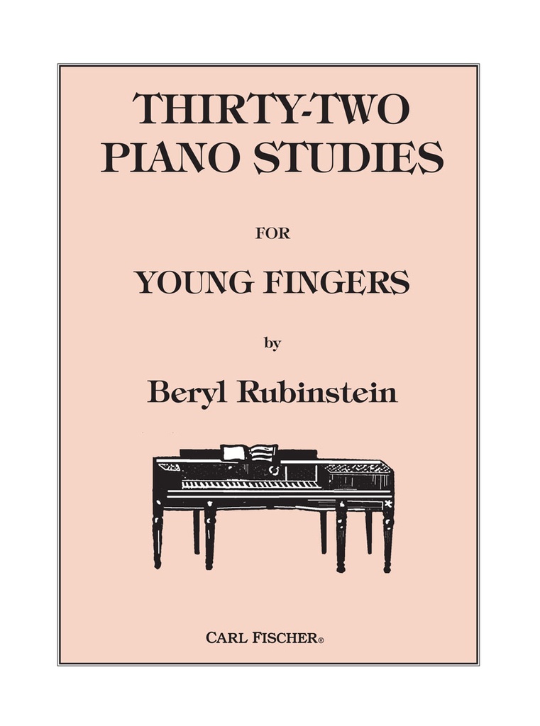 32 Piano Studies for Young Fingers