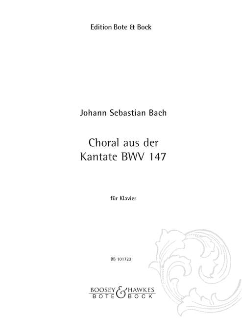 Jesus bleibet meine Freude (Kantate 147)