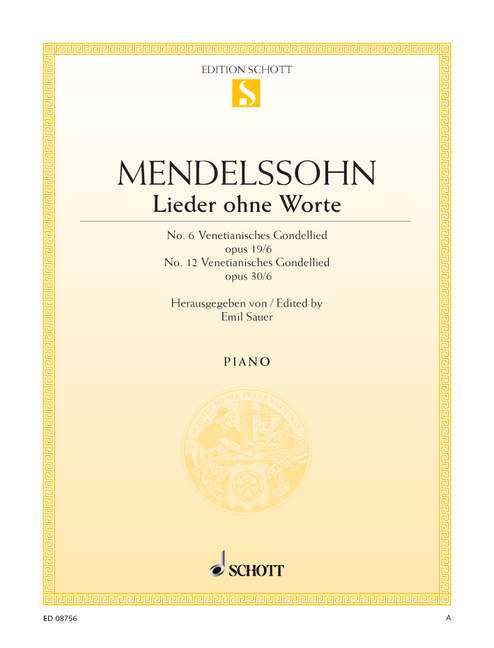 Venezianisches Gondellied, Op.19/6&30/6