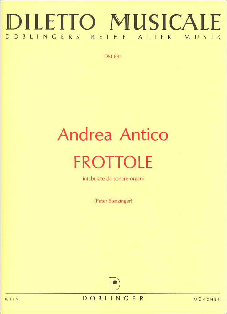 Frottole intabulate da sonare organi