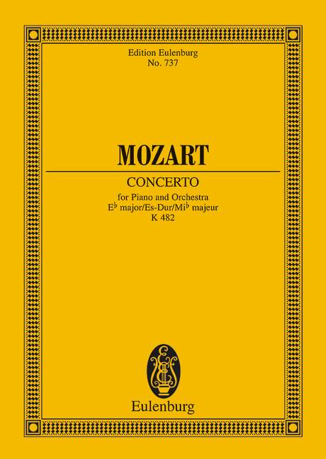 Piano concerto no.22 (Study score)