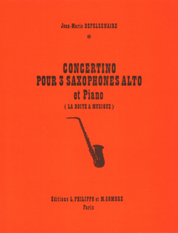 Concertino pour 3 saxophones