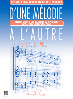 D'une Mélodie à l'Autre - Vol.1