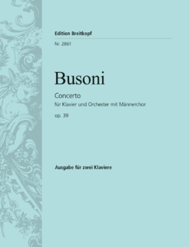 Concerto, Op.39 K 247 (Study score)