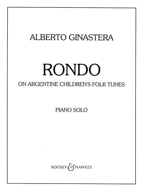 Rondo on children's folk tunes, Op.19