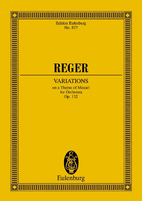 Variationen und Fuge, Thema Mozart (Study score)