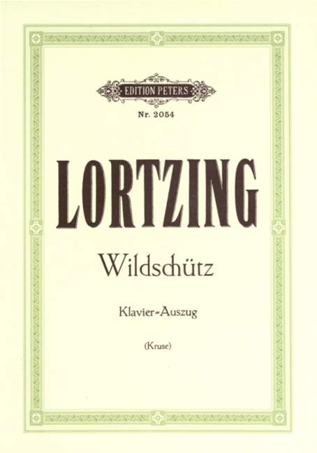 Der Wildschutz (Piano reduction)