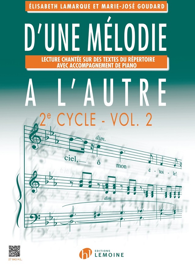 D'une Mélodie à l'Autre - Vol.2