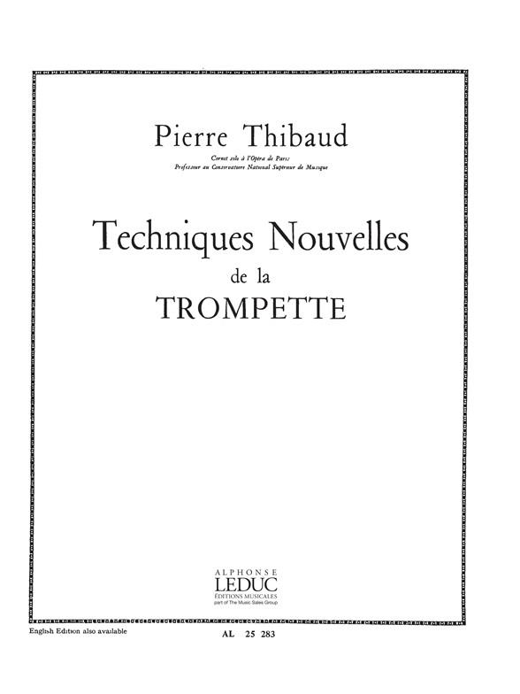 Technique Nouvelle de la Trompette