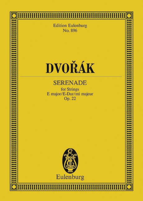 Serenade E-Dur, Op.22 (Study score)