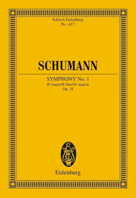 Sinfonie Nr.1 B-dur, Op.38 (Study score)