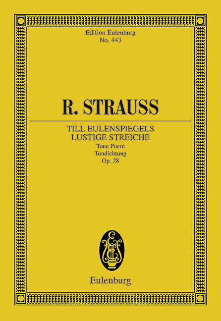 Till Eulenspiegels lustige Streiche (Study score)