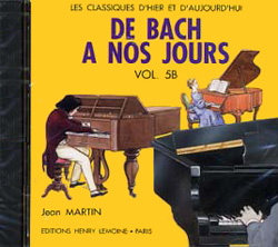 De Bach à Nos Jours - Vol.5B (CD only)