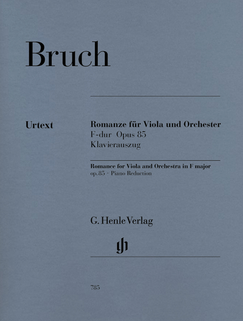 Romanze für Viola F-dur, Op.85