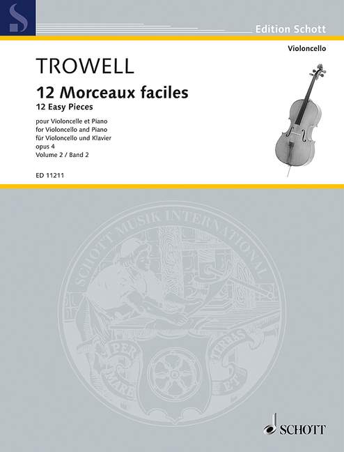 12 Morceaux Faciles, Op.4 - Vol.2 (4-6)