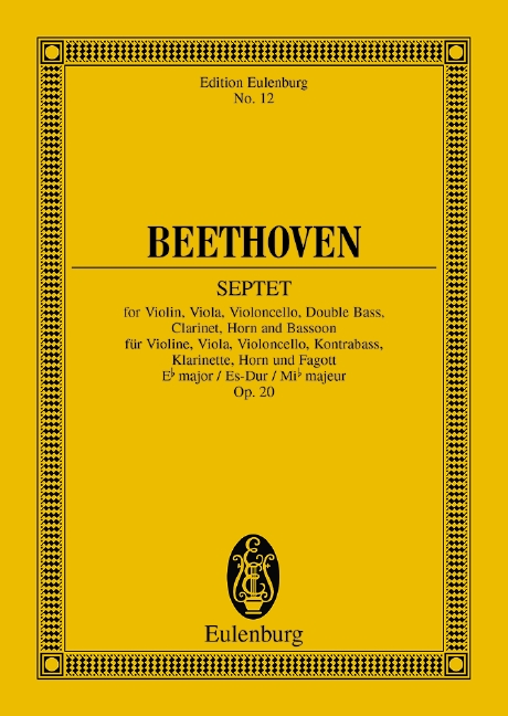 Septet, Op.20 (Study score)