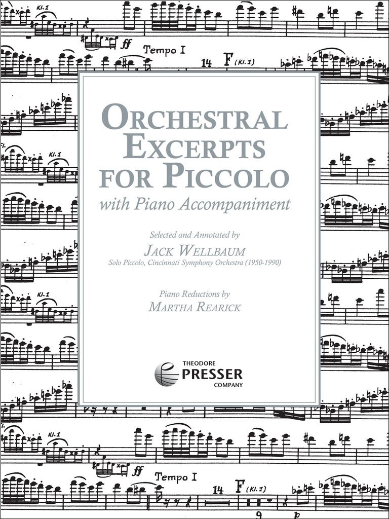 Orchestral Excerpts for Piccolo