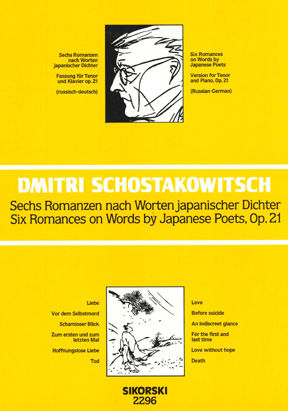 6 Romanzen Worten Jap. Dichter, Op.21