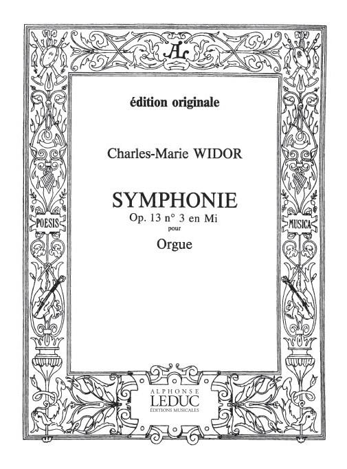 Symphonie no.3, Op.13