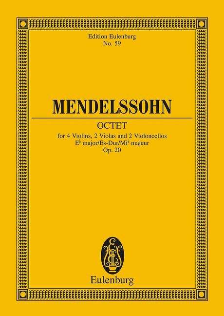 Octet, Op.20 (Study score)