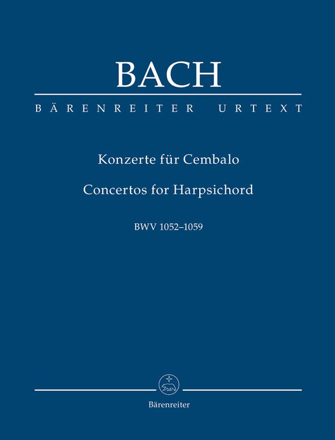 Concertos für cembalo, BWV.1052-1059 (Study score)