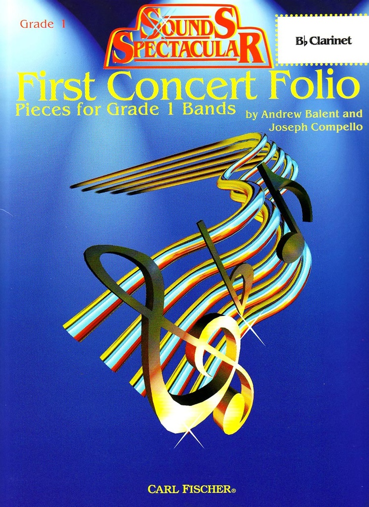 First concert folio - Bes clarinet