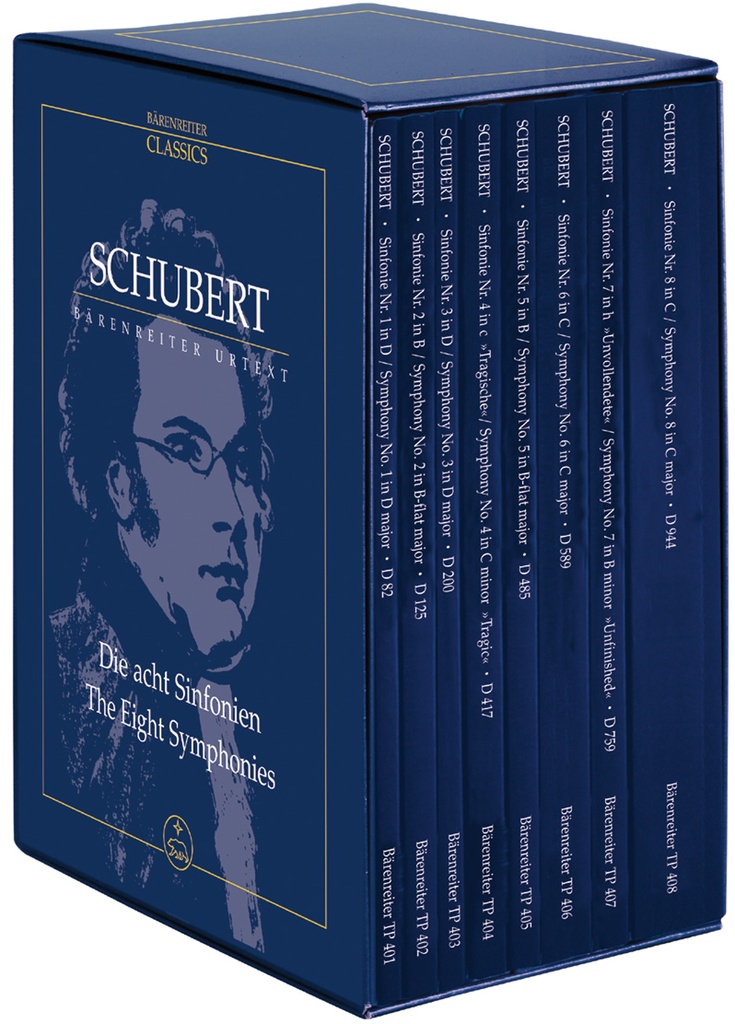 Die acht Symphonyn (Taschenpartituren)